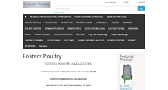 Desktop Screenshot of fosterpoultry.co.uk
